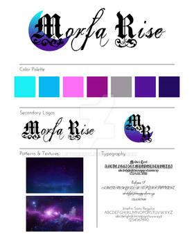 Morfa Rise Brand Board