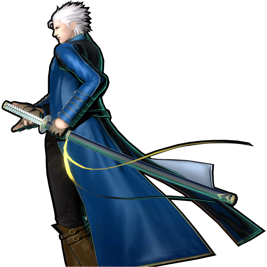 it's hot accountant time featuring vergil sparda