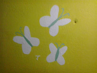 Dibujo en la pared