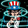 Uncle Sam Glowing