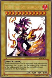 Blaze Yu-Gi-Oh Card :D