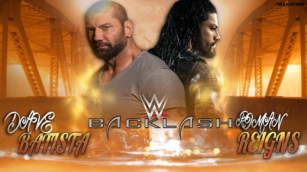 WWE Backlash Match Card by Mofa-Edition on DeviantArt