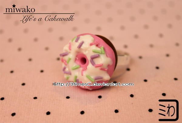 Donut Ring Pink