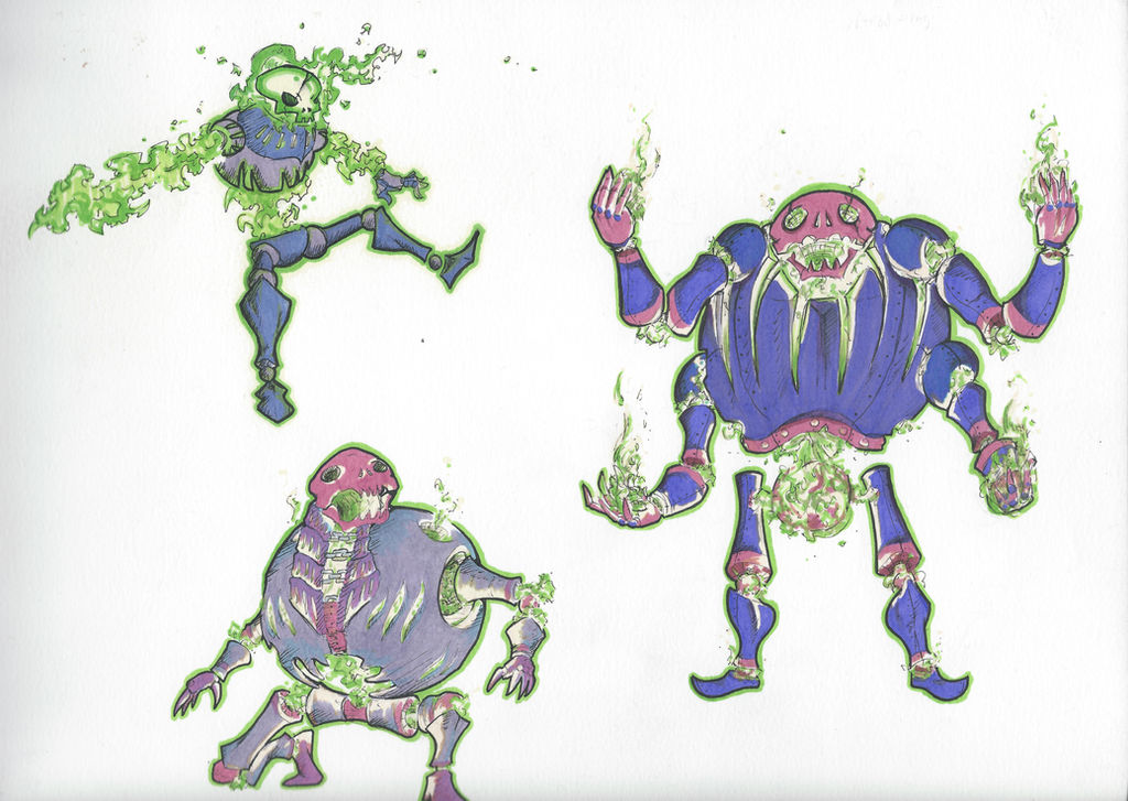 Ghost Variations Ghosts Types by plasmaghost01 on DeviantArt