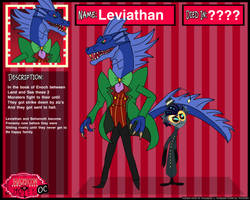 Hazbin Hotel OC: Leviathan by indragonsaur