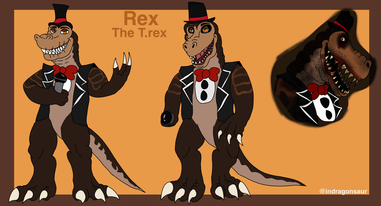 Custom Rex Oc Fnaf OC: Rex by indragonsaur on DeviantArt