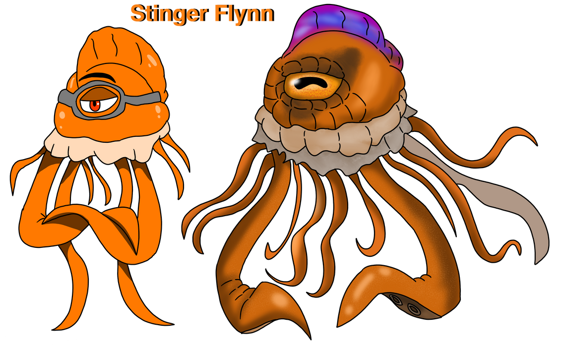 Stinger Flynn redesign by indragonsaur on DeviantArt