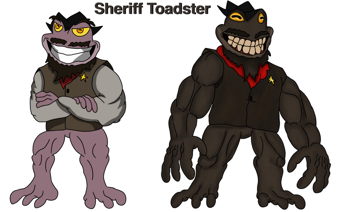 Toadster Sheriff Toadster redesign by indragonsaur on DeviantArt