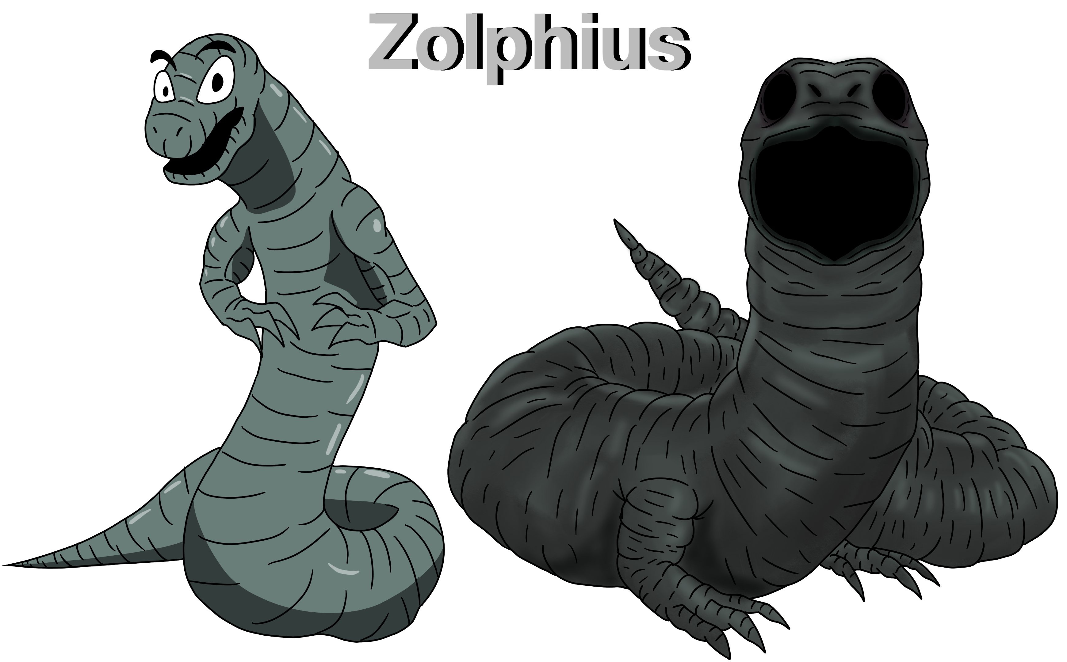 Zolphius Inverted Colours Zolphius redesign by indragonsaur on DeviantArt