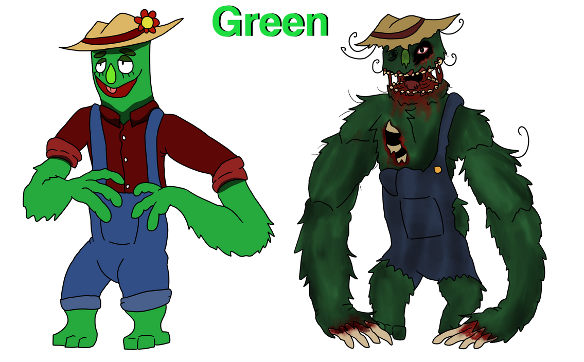 Green redesign by indragonsaur on DeviantArt