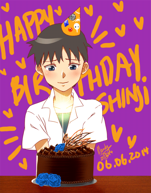 Nge Happy Birthday Shinji Animation By Bakamandy On Deviantart Nge Happy Birthday Shinji Animation By Bakamandy On Deviantart