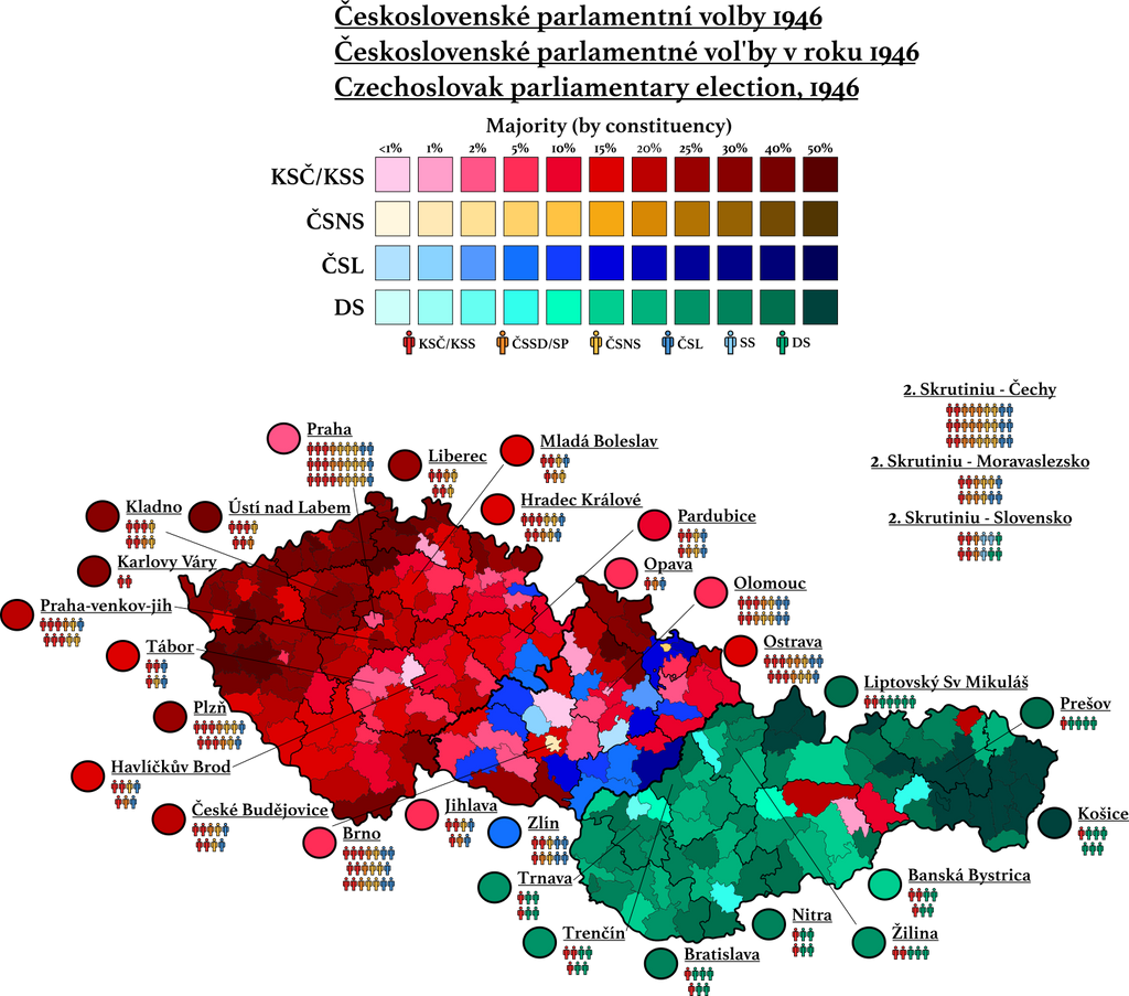 Czechoslovak parliamentary election 1946 by nanwe01 on DeviantArt
