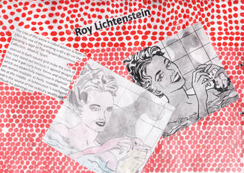 Roy lichtenstein study by CJ