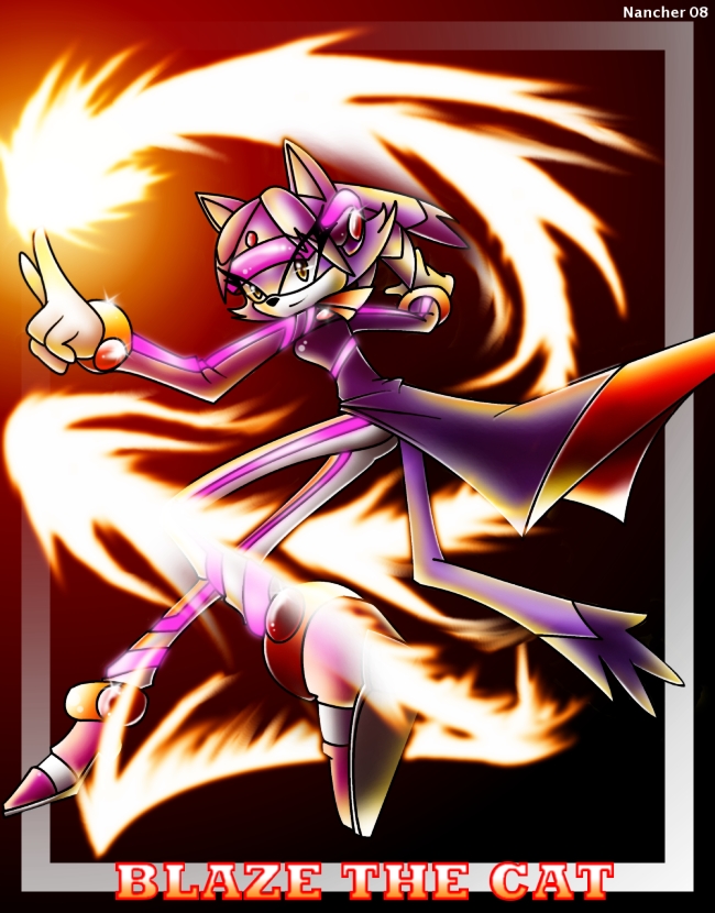 Blaze the cat of the future