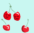 Animated Pixel Cherries