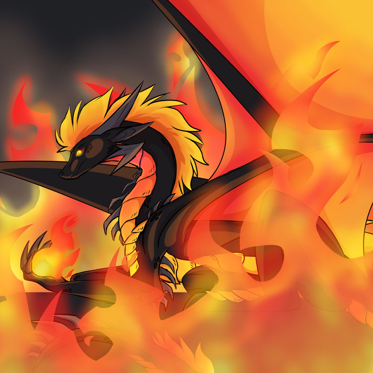 Firedragon by Sapiredragon on DeviantArt