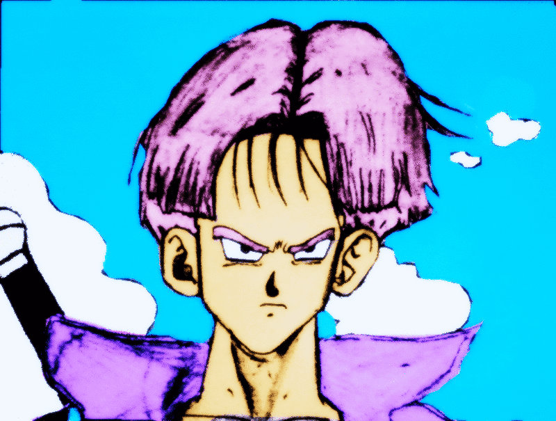 trunks drawing. by EbaIouqassam on DeviantArt