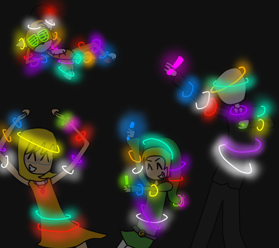 Chiku Rave Rave Party!!! by CutiepieTailsDoll on DeviantArt