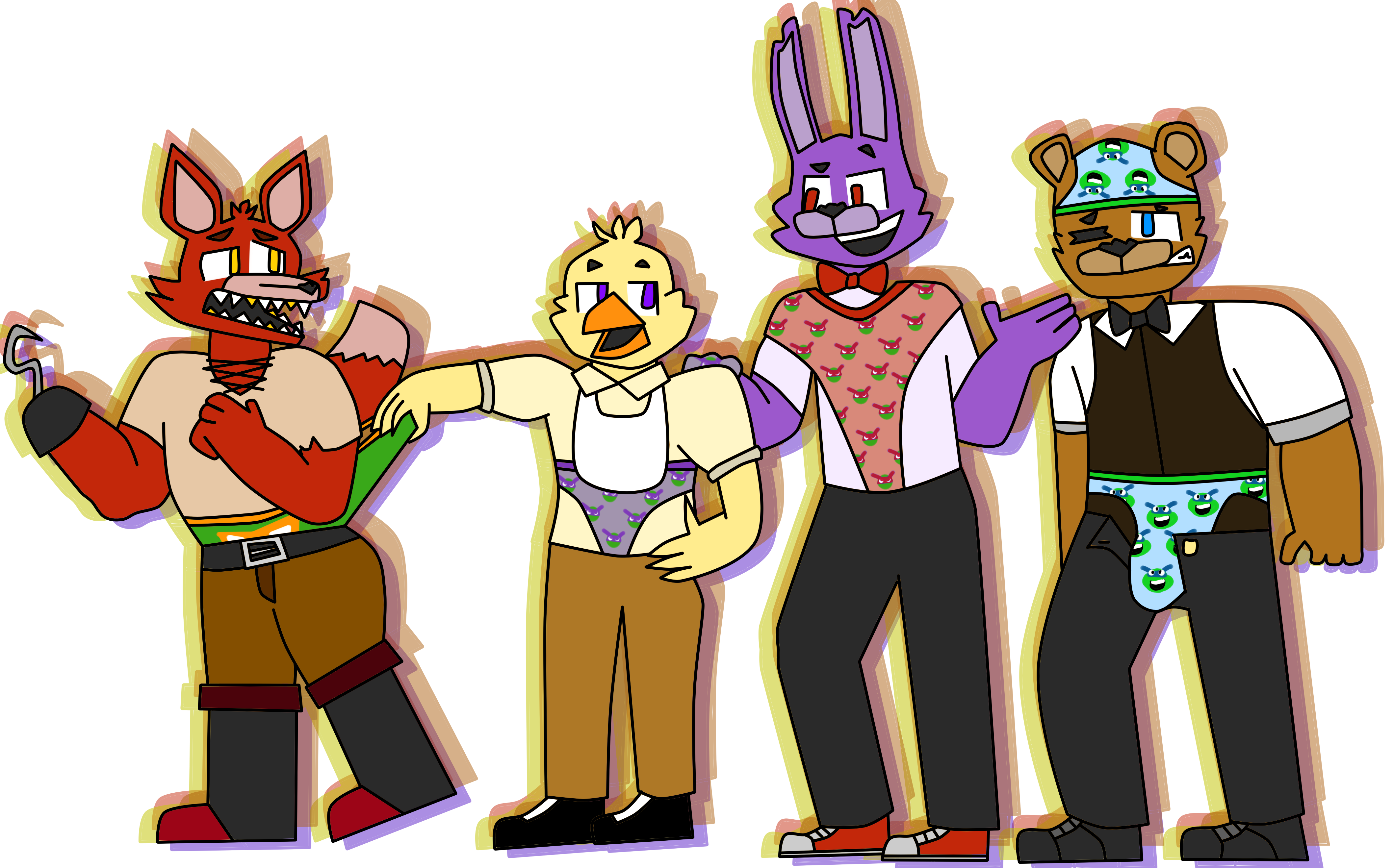 ROBLOX FNaF Gang! by KeithTheDeveloper on DeviantArt