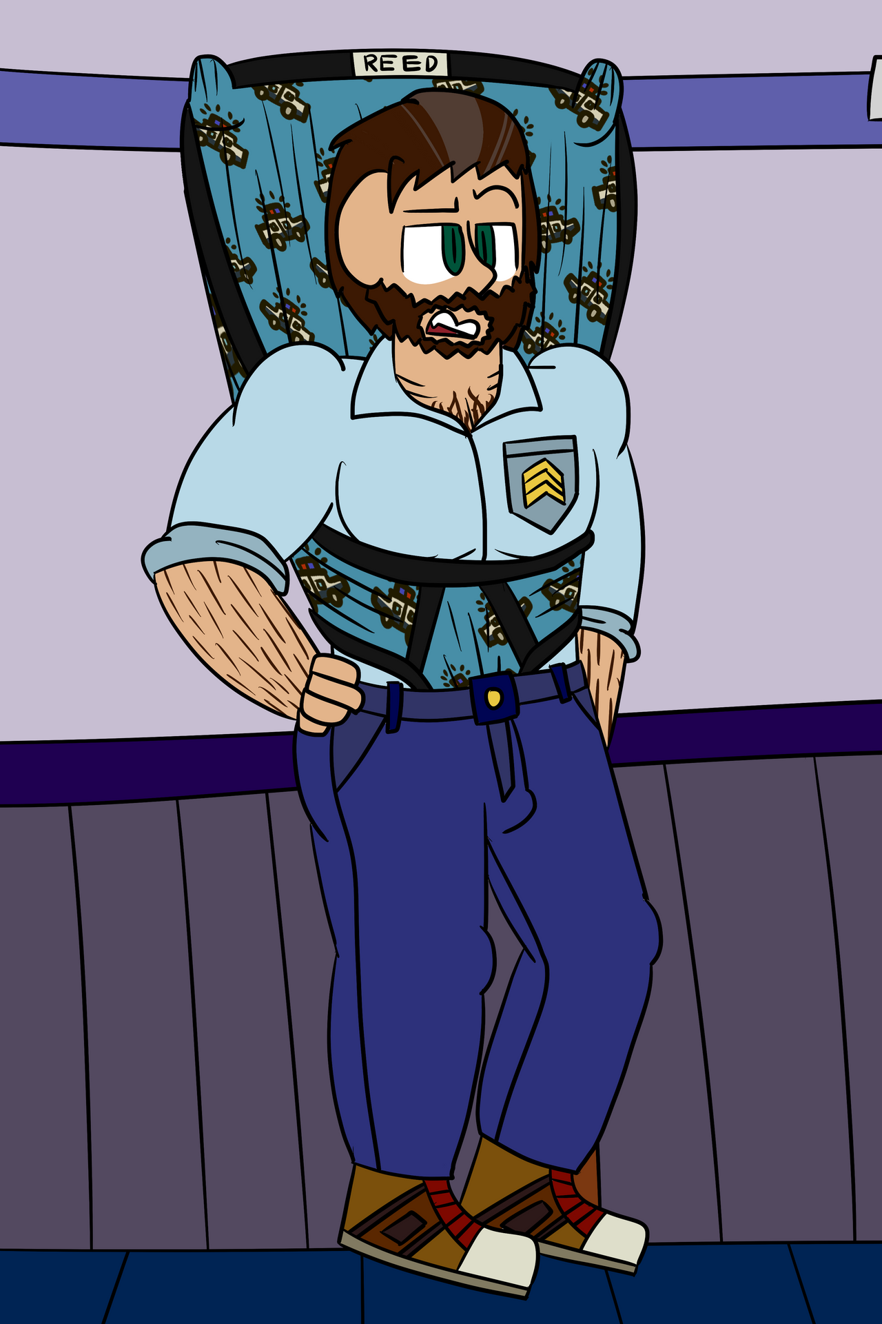 A Day In The Life Of Sergeant Reed by anonymouslylurking on DeviantArt