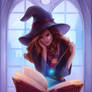 Hermione reading