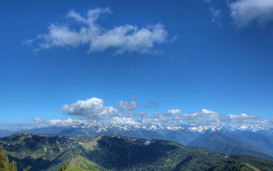 Olympics from Hurricane Hill