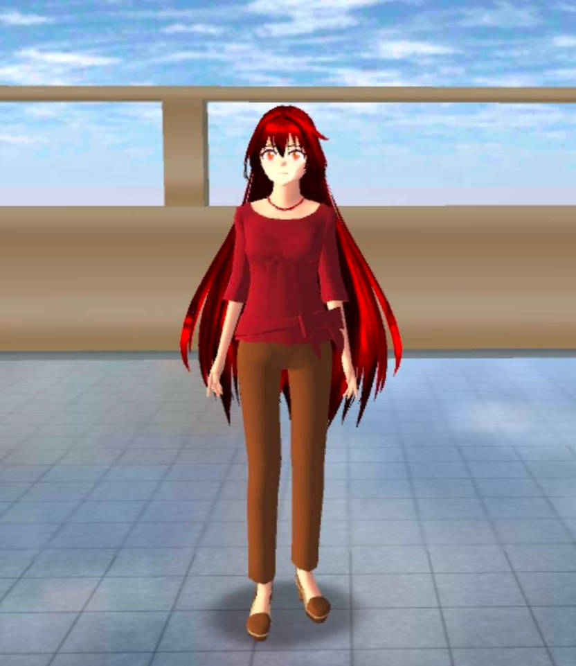 HTF Flaky (Sakura School Simulator Version) by PepiPanda14 on DeviantArt