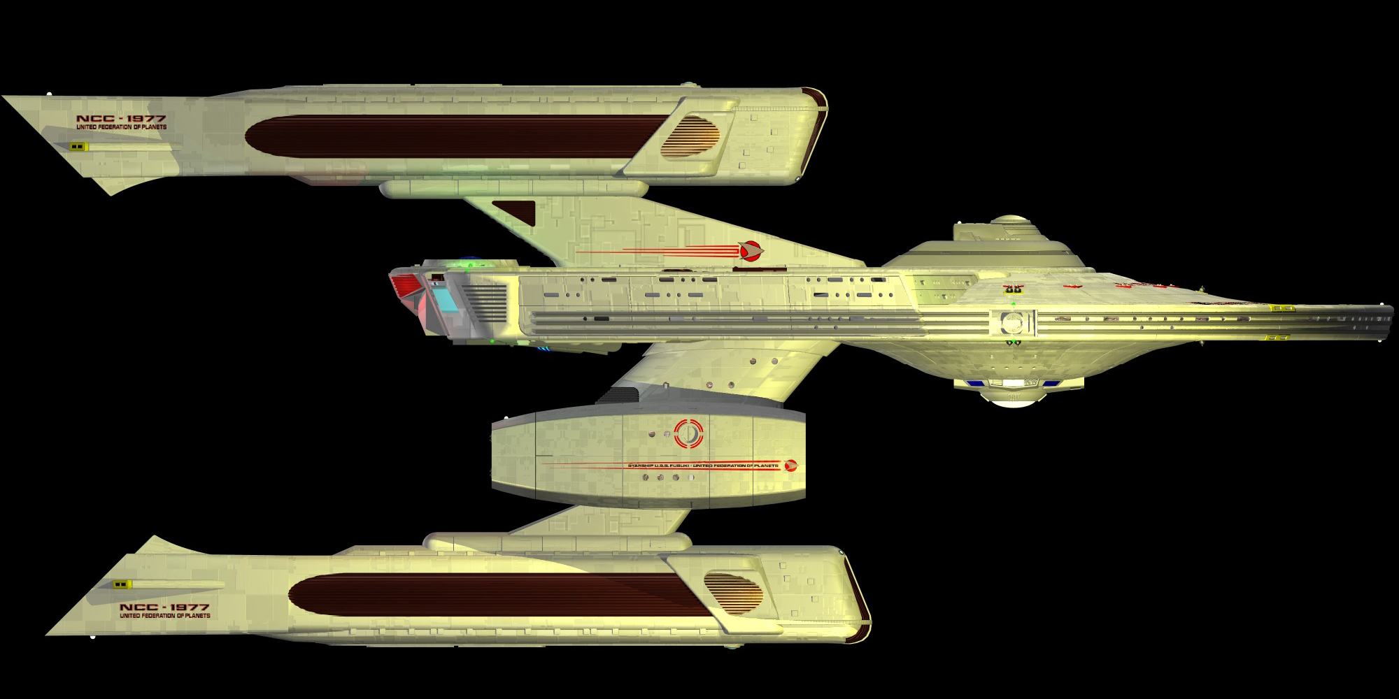 U.S.S. Fubuki Side view by lady-die