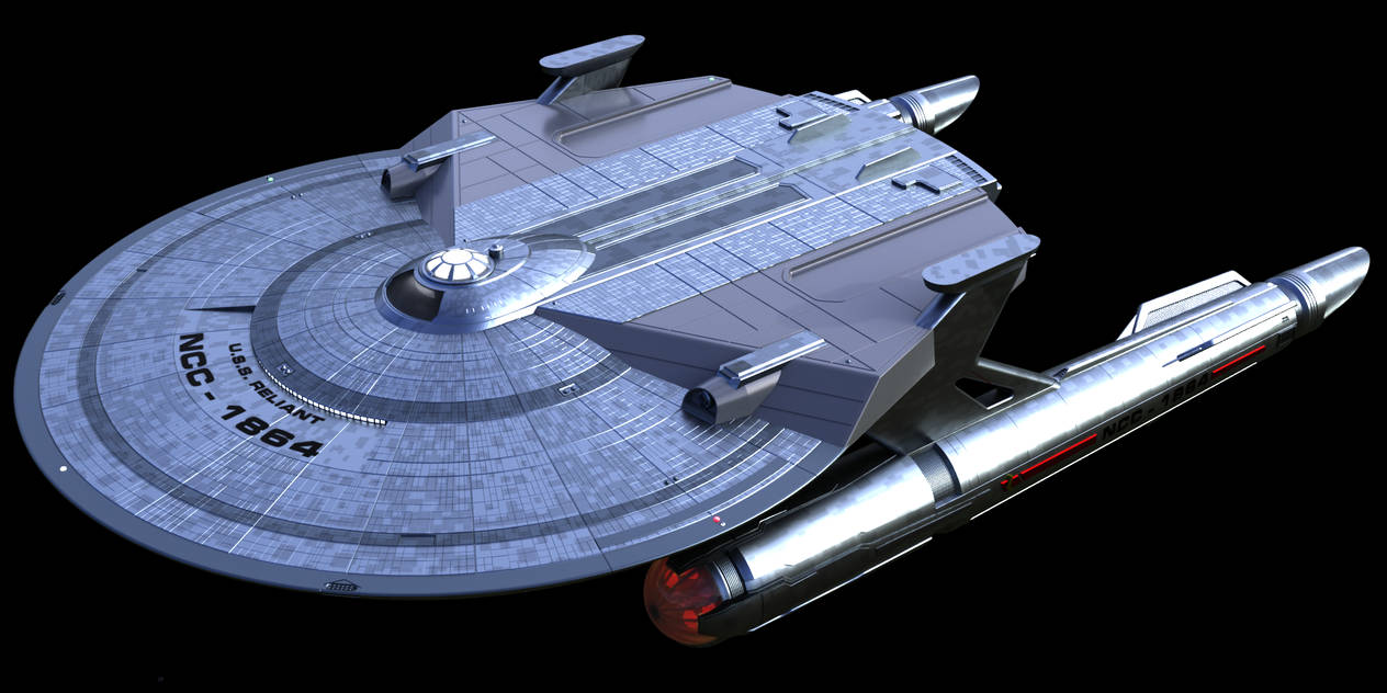 Deviantart Rialiant U.S.S. Reliant WIP 3 by LizzyGibbs3D on DeviantArt