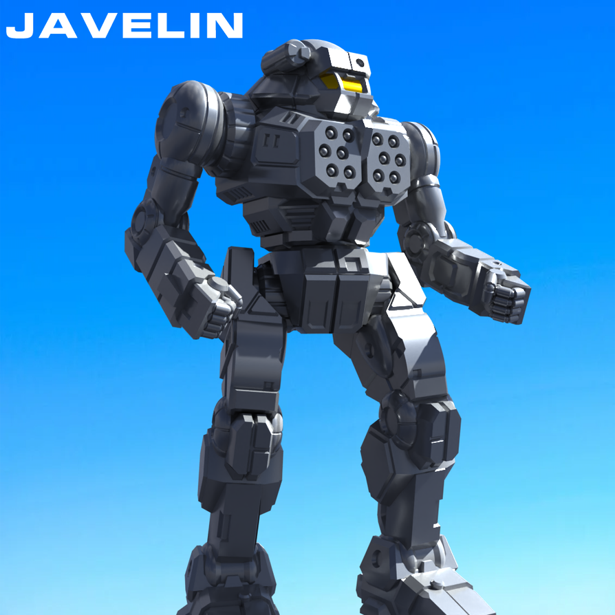 BATTLETECH: Javelin by LizzyGibbs3D on DeviantArt