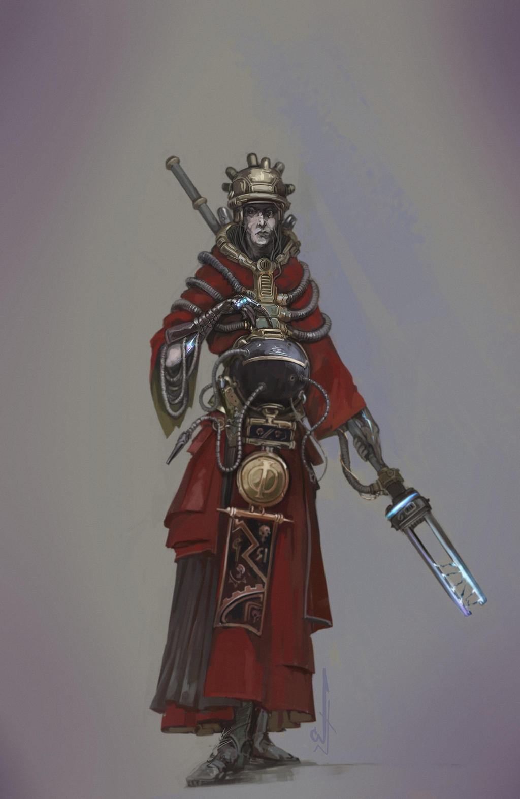 Techpriest by Nictanova on DeviantArt
