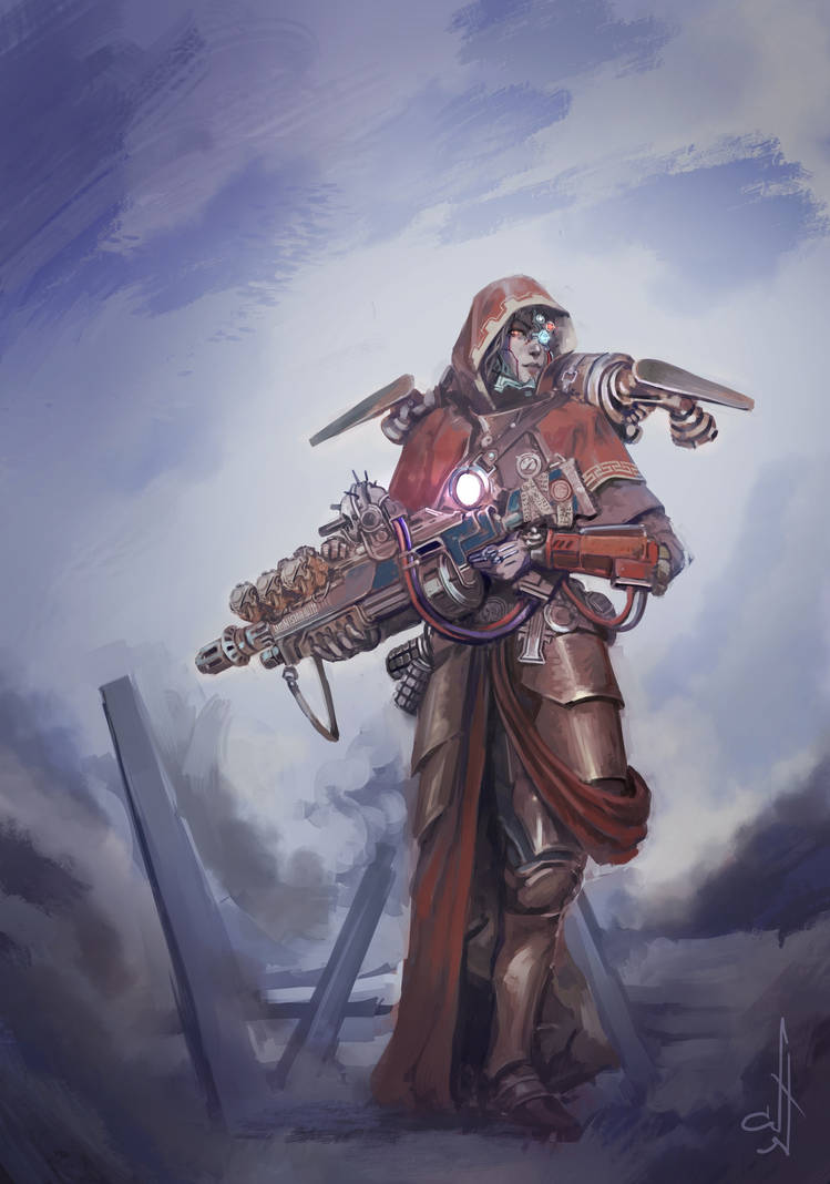 Techpriest by Nictanova on DeviantArt