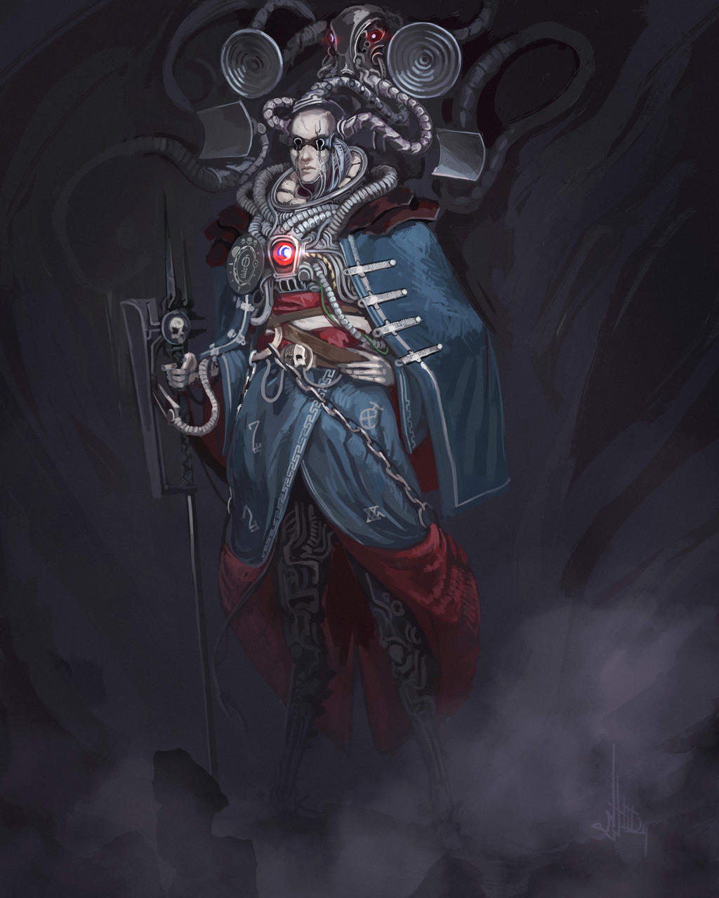 Techpriest by Nictanova on DeviantArt