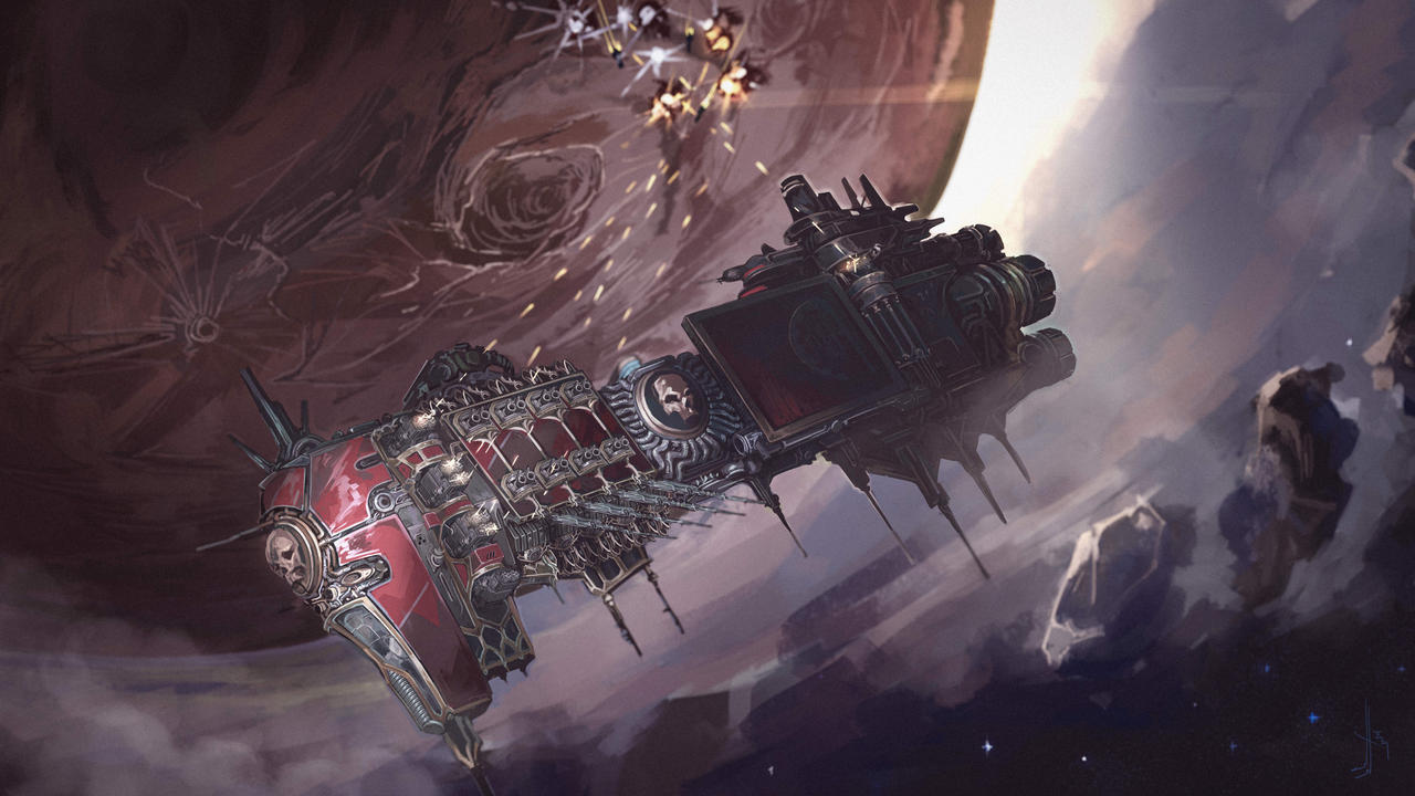 Mechanicus voidship