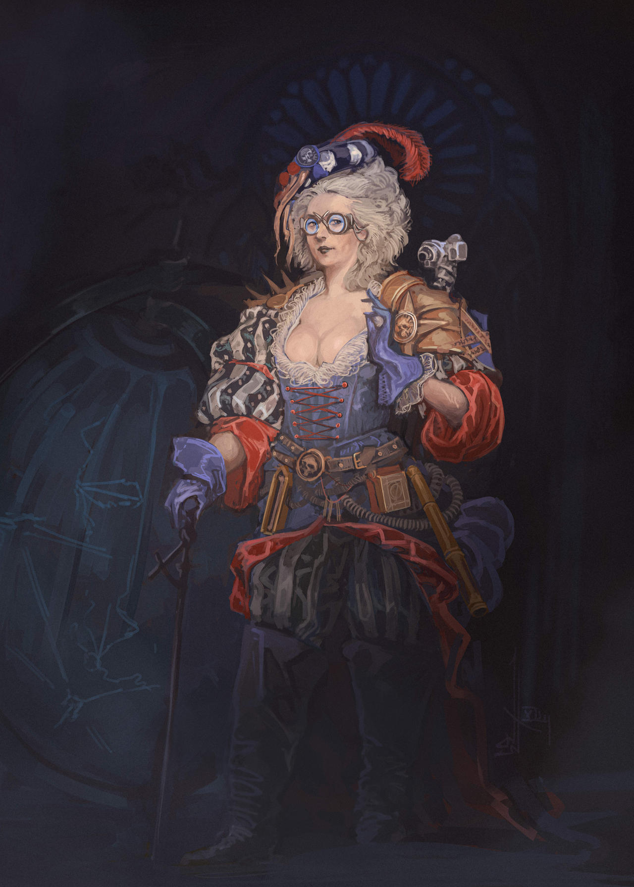 Rogue Trader Portrait