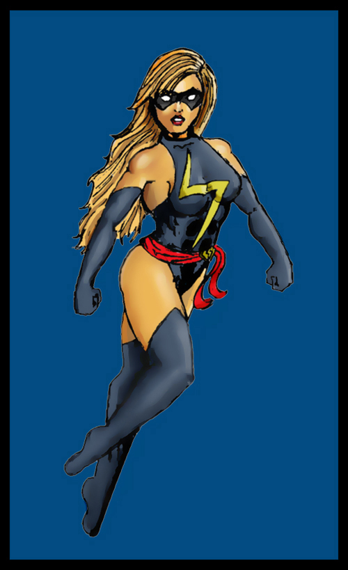 Another Mrs. Marvel pinup