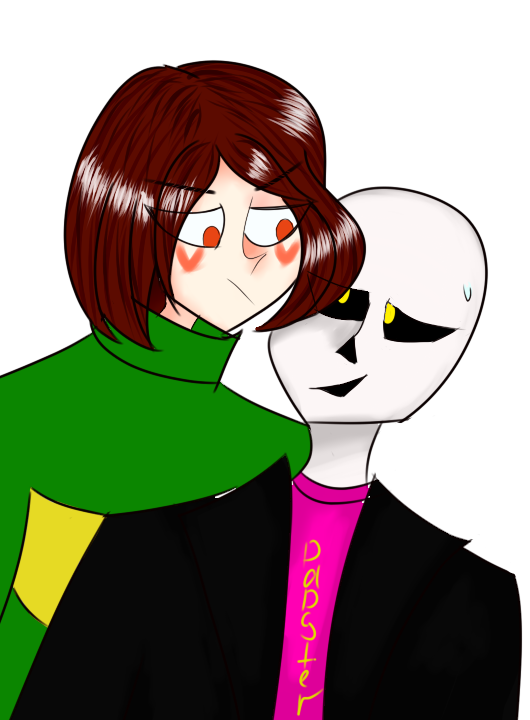 Chara x Gaster by Judy-Glaze on DeviantArt