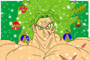 Broly in christmas