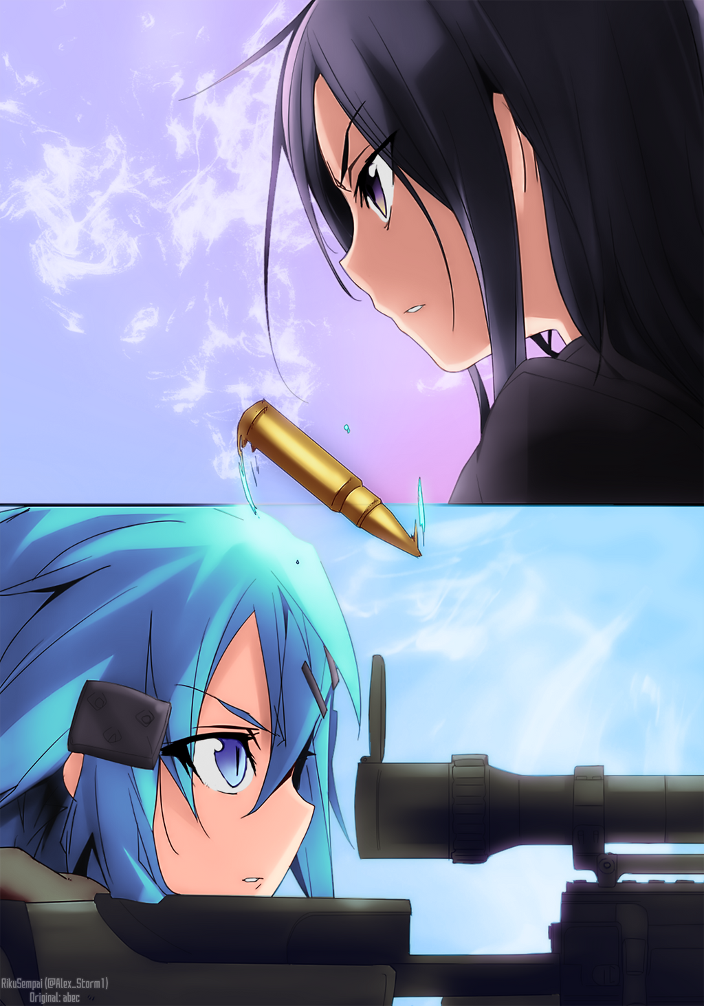 Kirito vs Sinon