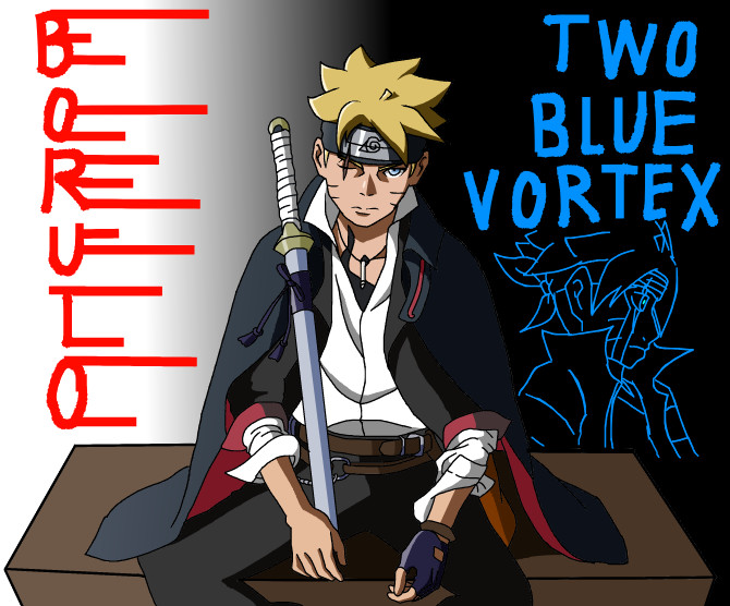 Boruto Two Blue Vortex ! ( art by me ) by RepairFreddy on DeviantArt