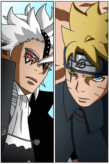 Naruto Vs Code Boruto vs Code ( put colors by me ) by RepairFreddy on DeviantArt