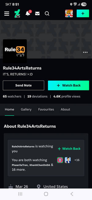 Bad news! Rule34artsreturns is back!