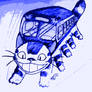 Cat bus coming through