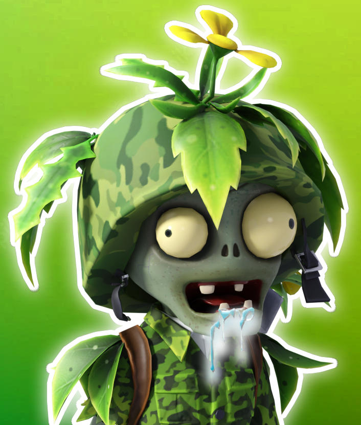 PvZGW2 Camo Ranger Dumb Render by drybones6402 on DeviantArt
