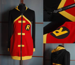 YOUNG JUSTICE: robin hoodie by envylicious