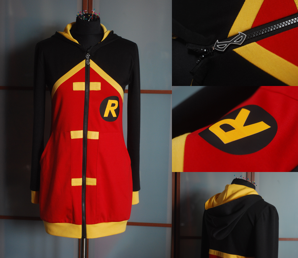 YOUNG JUSTICE: robin hoodie