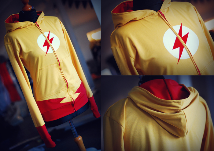 YOUNG JUSTICE: kid flash hoodie