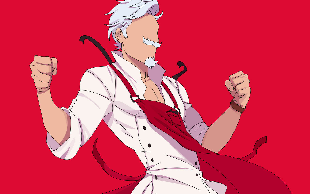 Colonel Sanders by n-am-e on DeviantArt