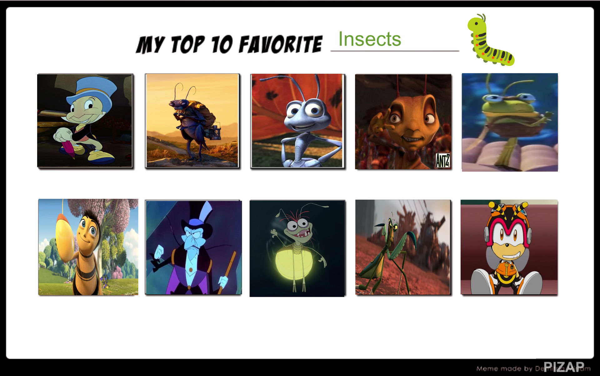 Top 10 Favorite Insects by maxjacksonhk on DeviantArt