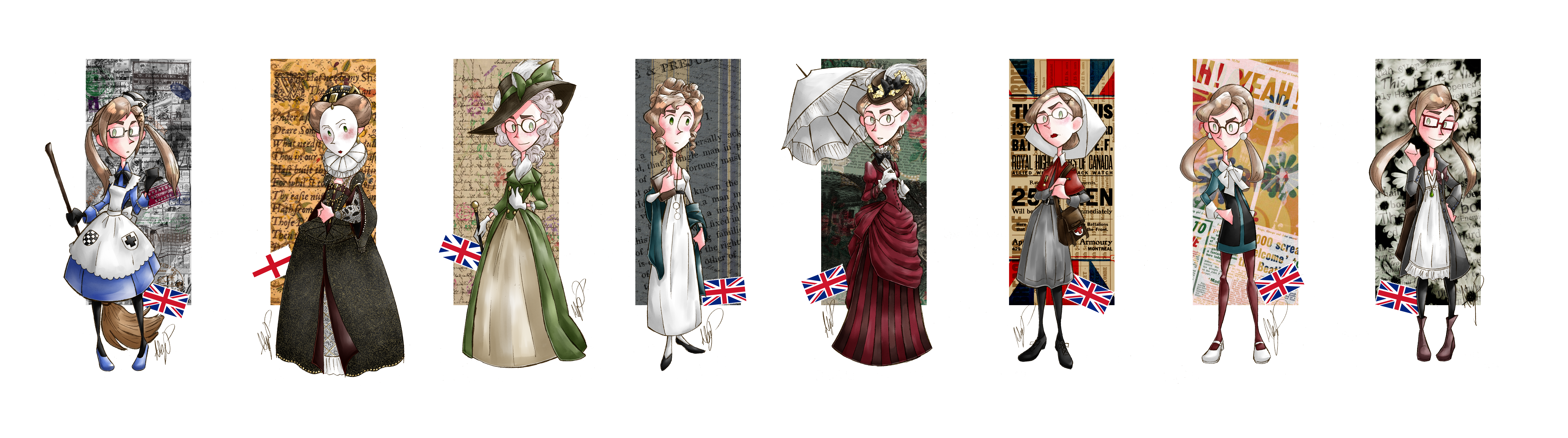 Fashion History - Fem!England